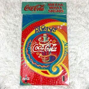 Vintage Coca-Cola 'Always Coca-Cola' Metal Wall Sign